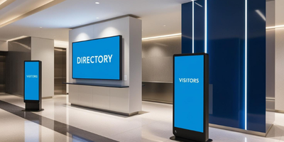 digital signage by Navigo - visitor experience