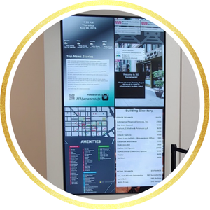 corporate digital signage