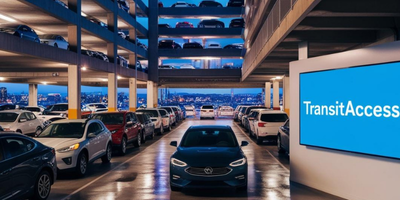 navigo transitaccess transit information display locations - garages
