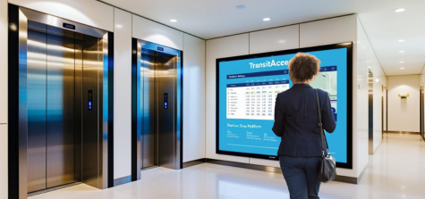 Navigo TransitAccess transit information display TIDs