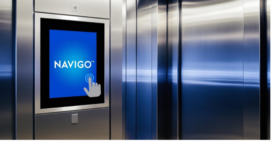 elevator digital signage