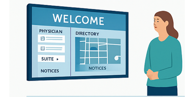navigo digital signage for the patient experience