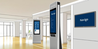 Digital Signage powered by Navigo proptech