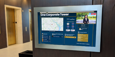 Navigo proptech digital signage systems
