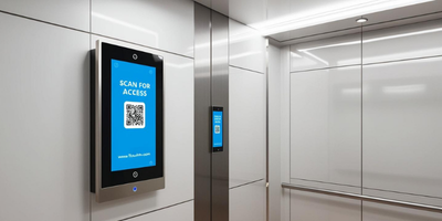 navigo digital signage elevator screens touchscreen