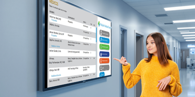 navigo cloud digital signage content calendar proptech facilities
