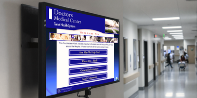 navigo hospital wayfinding digital signage mobile