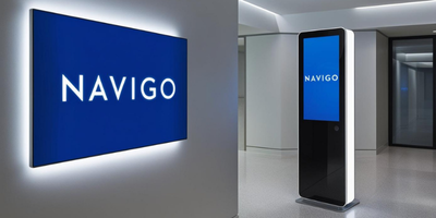 navigo hospital wayfinding digital signage kiosks