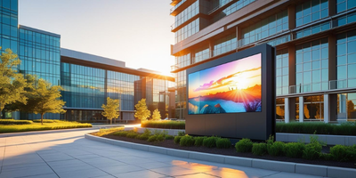 Why Property Managers Should Choose Navigo to Power Their Digital Signage Systems - outdoor