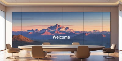 navigo video wall for corporate office properties conference room