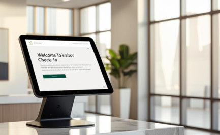 campus proptech digital signage systems by navigo visitor management