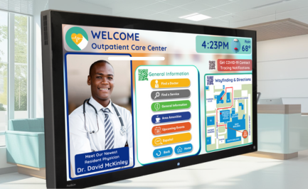 Medical Office Digital Signage: Navigo® Directories, Waiting Room ...
