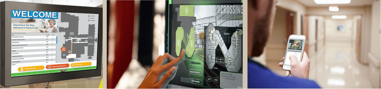 hospital digital wayfinding systems