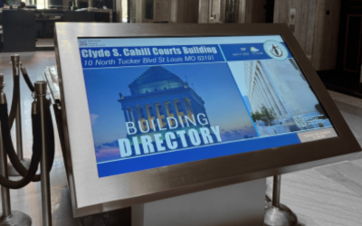 courthouse digital signage