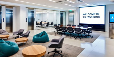 Digital Signage for Co-working spaces