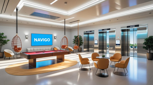 Navigo digital signage proptech for smart buildings CREPM