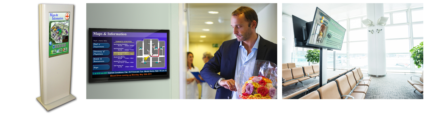 digital signs in hospital