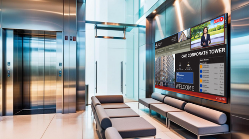 Navigo digital signage proptech for smart buildings CREPM