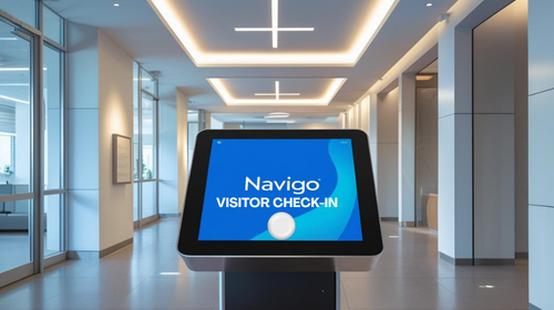 Navigo digital signage proptech for smart buildings CREPM visitor management