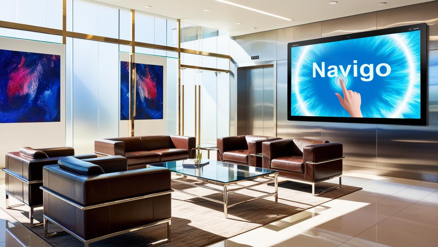 digital signage for corporate communications