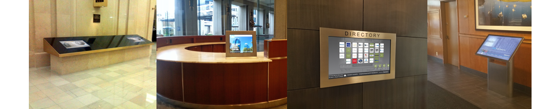 digital touchscreen kiosks