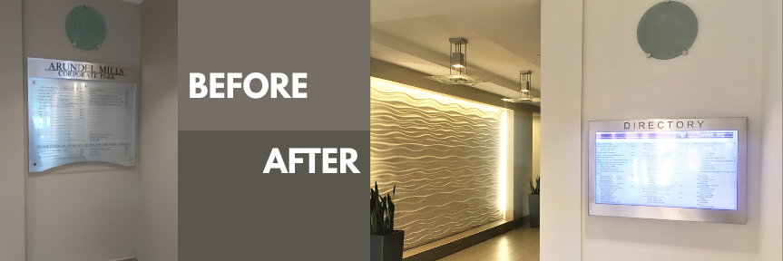 Digital Signage Replacement